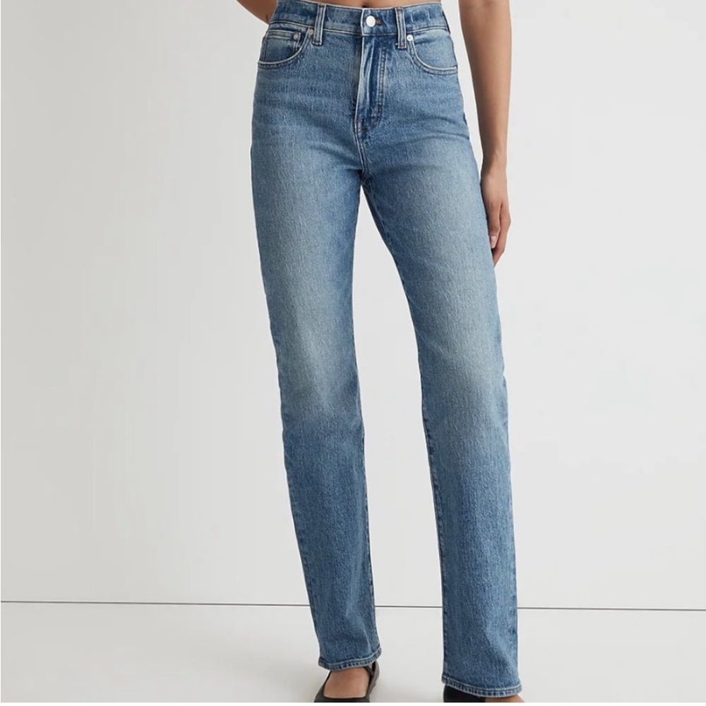 NWT Madewell ‘90s Straight Jean HEMMED